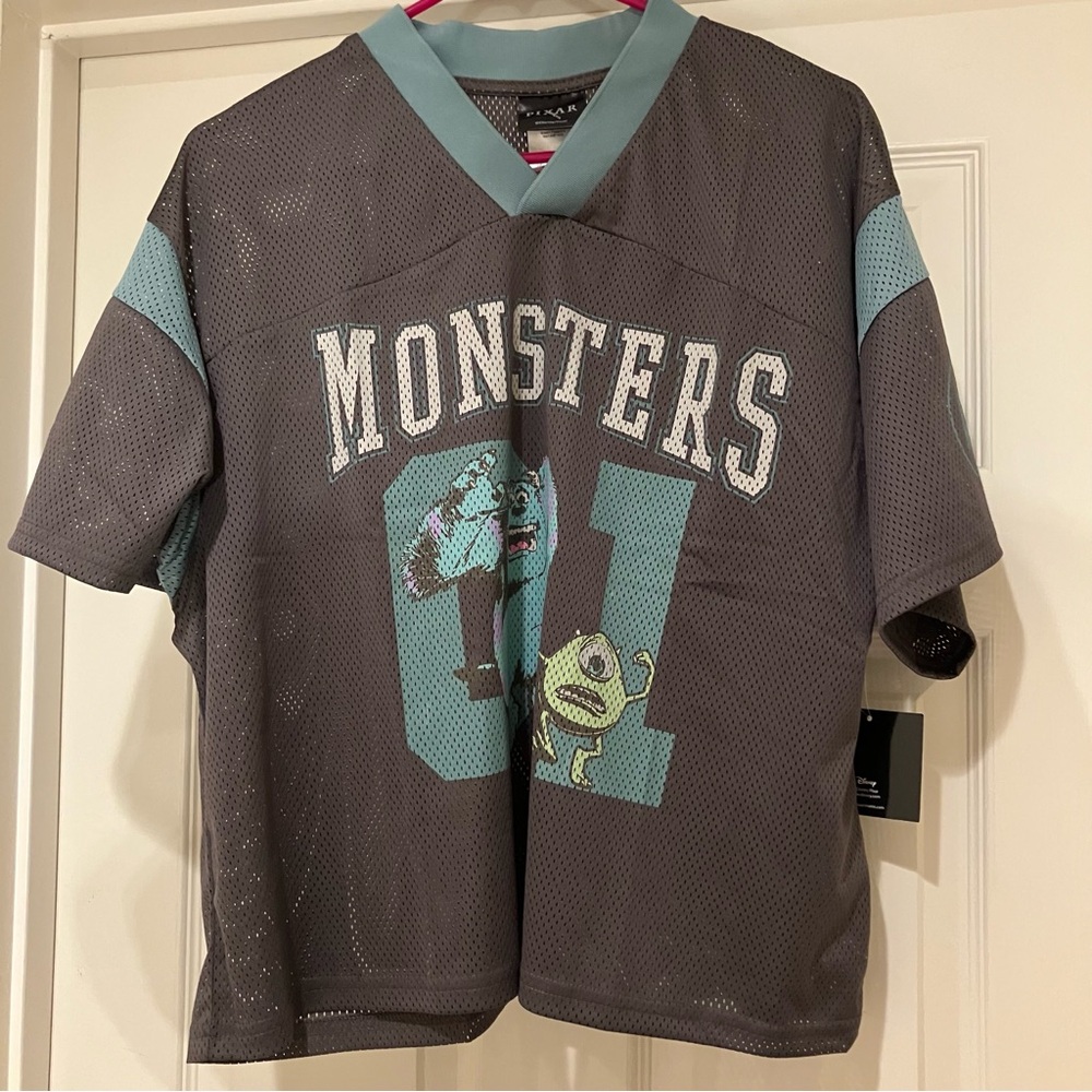 Disney Monsters Jersey - Black and Green - Picture 3 of 8